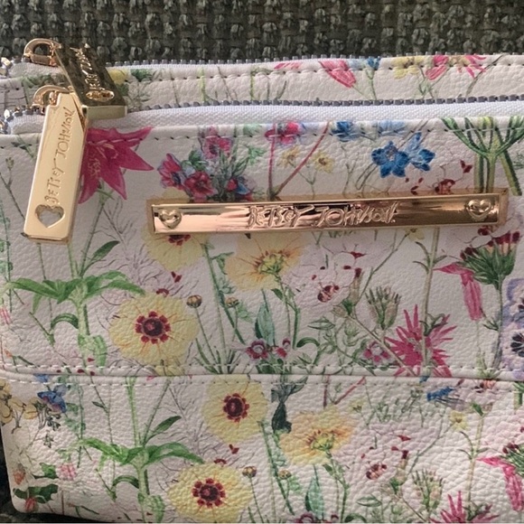 Betsey Johnson Floral Wristlet Clutch - Picture 2 of 7